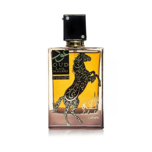 Oud Lail Maleki by Lattafa, Apa de parfum  Unisex, 100 ml