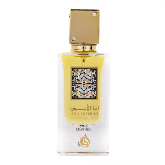 Apa de Parfum Lattafa, Perfumes Ana Abiyedh Leather, Barbati, 60 ml