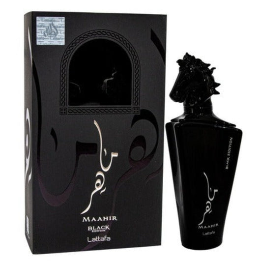 Lattafa Eau de Parfum, Maahir Black Edition, Unisex, 100 ml
